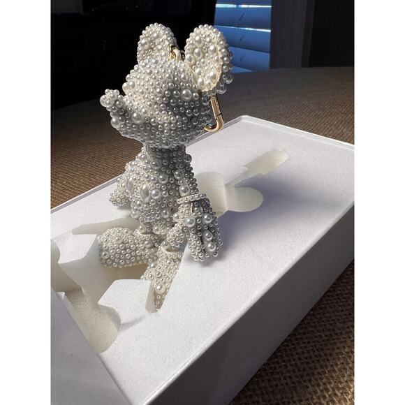 Disney X Baublebar Pearl Mickey Mouse Charm Keychain -Rare/HTF - Picture 4 of 12